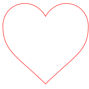 Grande Coração Branco, Coração Gigante PNG, Coração Branco