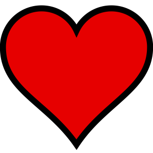 Coração Grande Vermelho, Coração Gigante Vermelho PNG, Coração PNG