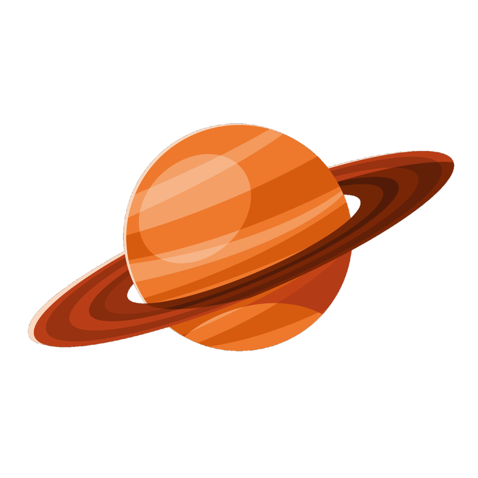 Saturno PNG, Desenho Planeta, Planeta Sistema Solar PNG