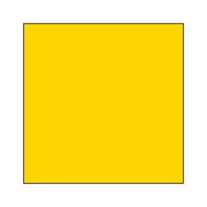Desenhos Geométricos, Quadrado Grande Amarelo, Quadrado PNG