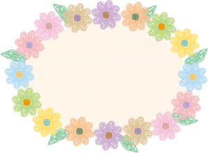Moldura Oval PNG, Moldura Oval Floral, Moldura Floral PNG, Moldura com Flores, Moldura para Fotos PNG