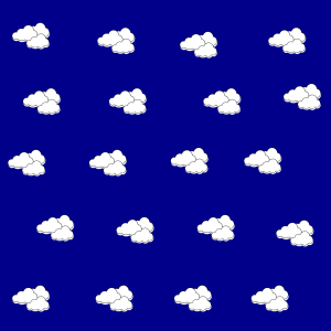 Fundo Azul com Nuvens, Fundo Azul Escuro com Nuvens PNG, Fundo Azul com Nuvens PNG