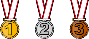 Medalhas PNG, Medalha Ouro PNG, Medalha de prata PNG, Medalha de Bronze PNG 