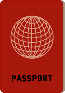 Passaporte PNG, Desenho de Passaporte, Passaporte Colorido 
