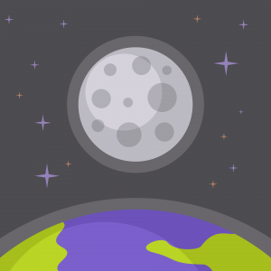 Papel de Parede Lua e a Terra, Lua e Terra PNG
