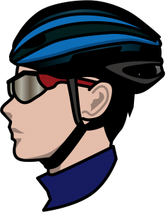 Desenho de Ciclista, Ciclista PNG, Desenho Homem Ciclista, Ciclista de Perfil  