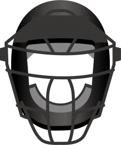 Capacete de Beisebol PNG, Proteção para Jogador Beisebol, Desenho de Proteção para Cabeça do Jogador 