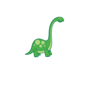 Dinossauro PNG Desenho, Dinossauro Verde PNG, Dinossauro Colorido 