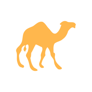 Camelo PNG, Desenho de Camelo, Silhueta Camelo Amarelo 