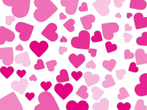 Wallpaper corações rosa, wallpaper corações juntos, corações rosa