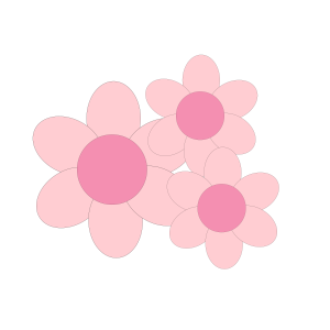 Flores png, flores png desenho, flores png rosa