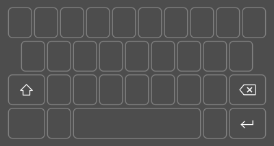 Desenho de teclado de notebook