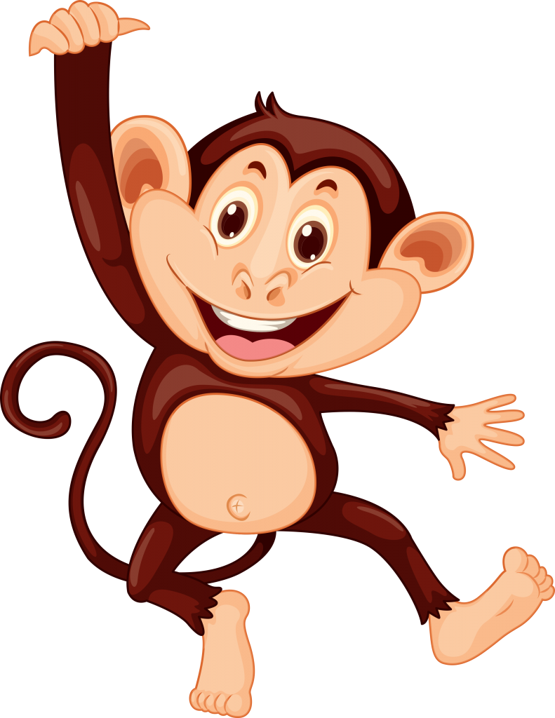 Desenho animado, Macaco, mamífero, animais png