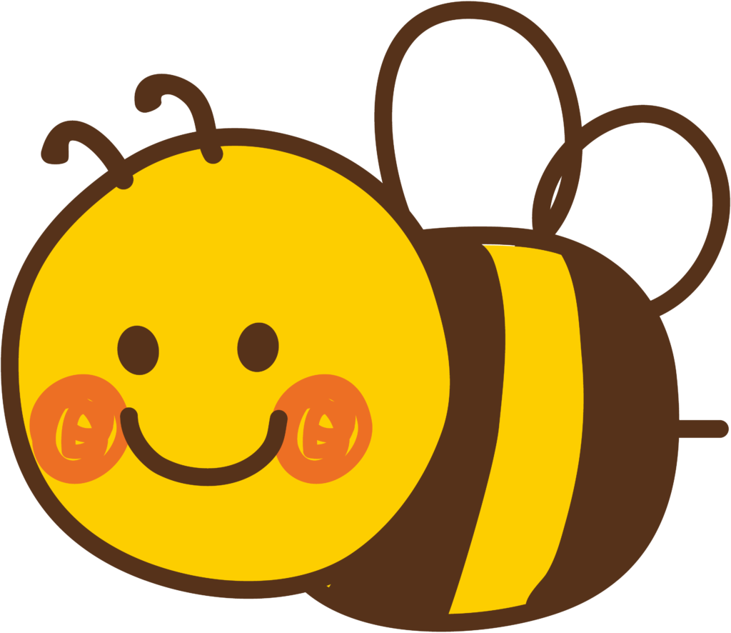 Desenho de uma abelhinha fofa