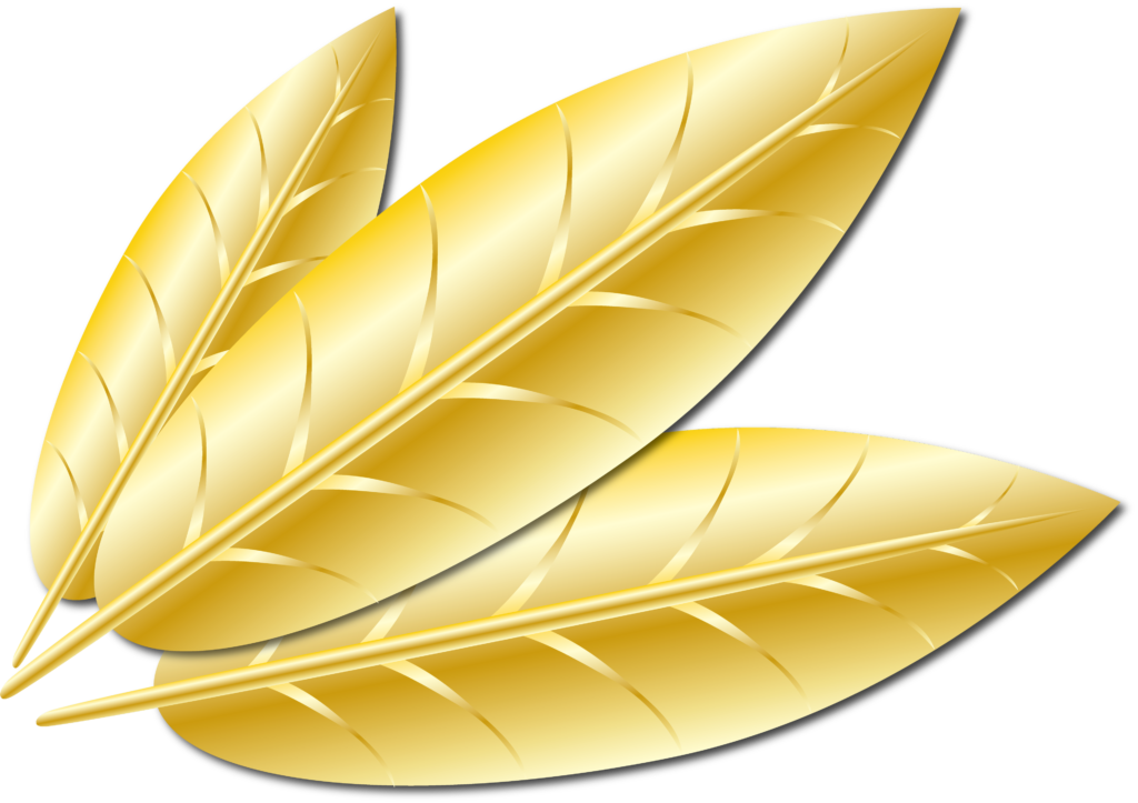 folhas de ouro
