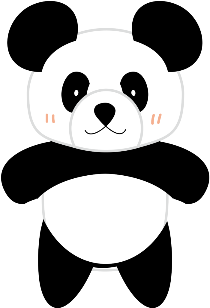 Como desenhar e pintar um lindo Panda Kawaii 