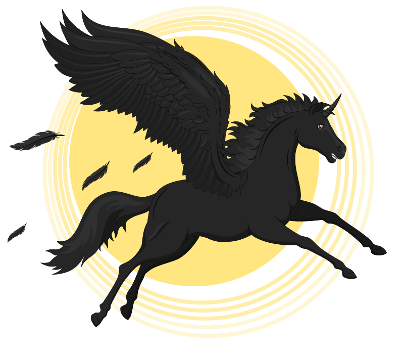 GuuhDesenhos: Como desenhar Pegasus - Cavalo com asas