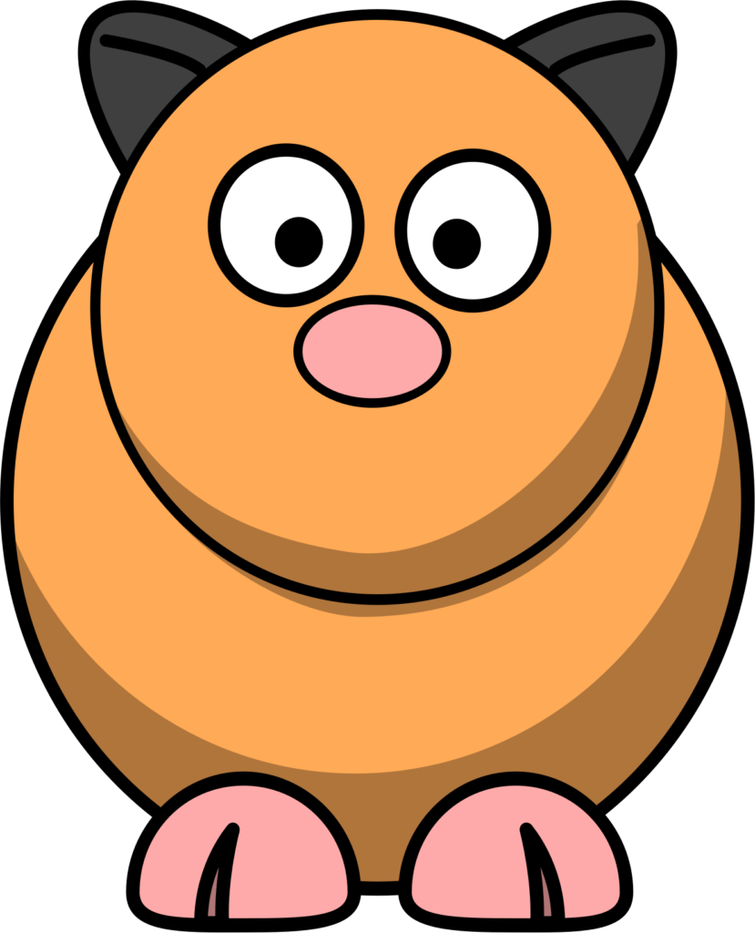 Desenho De Imagem Para Colorir Um Esboço Hamster Vetor PNG , Desenho De  Asa, Desenho De Anel, Desenho De Hamster Imagem PNG e Vetor Para Download  Gratuito
