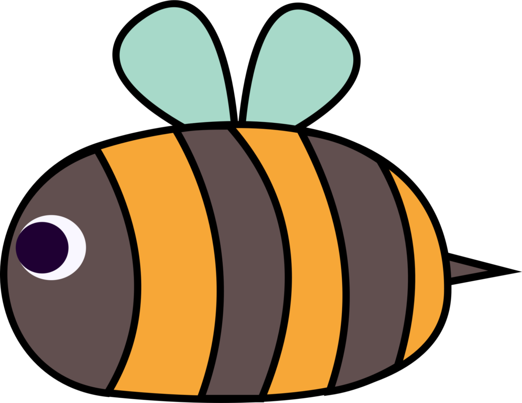 Desenho de uma abelhinha