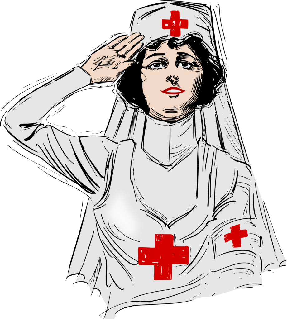 Arquivo de desenho da enfermeira - Páginal Inicial