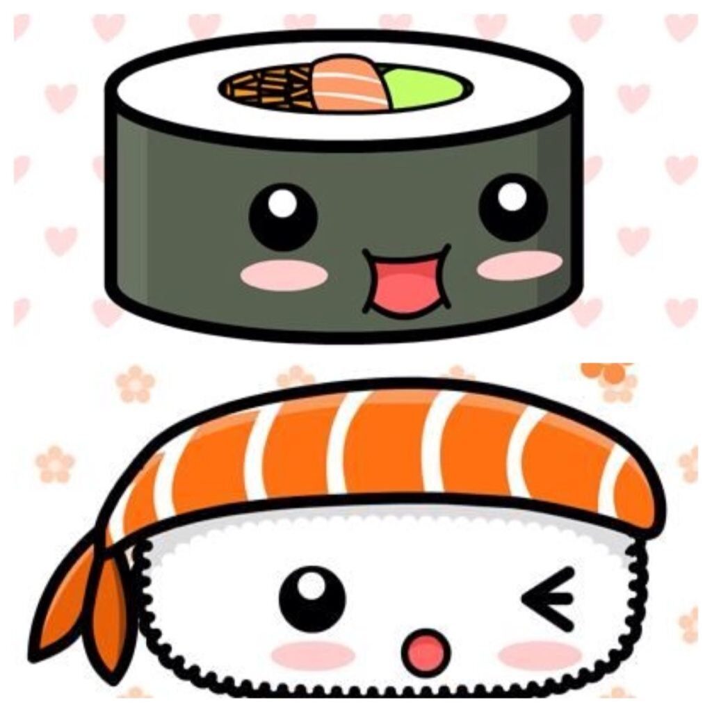 Desenho de comida japonesa, Sushi