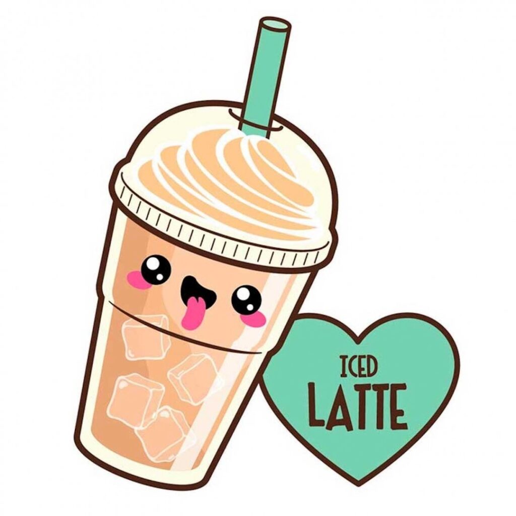 COMO DESENHAR UM MILK SHAKE KAWAII 