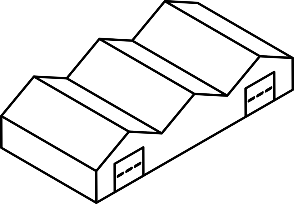 Desenho de um armazém