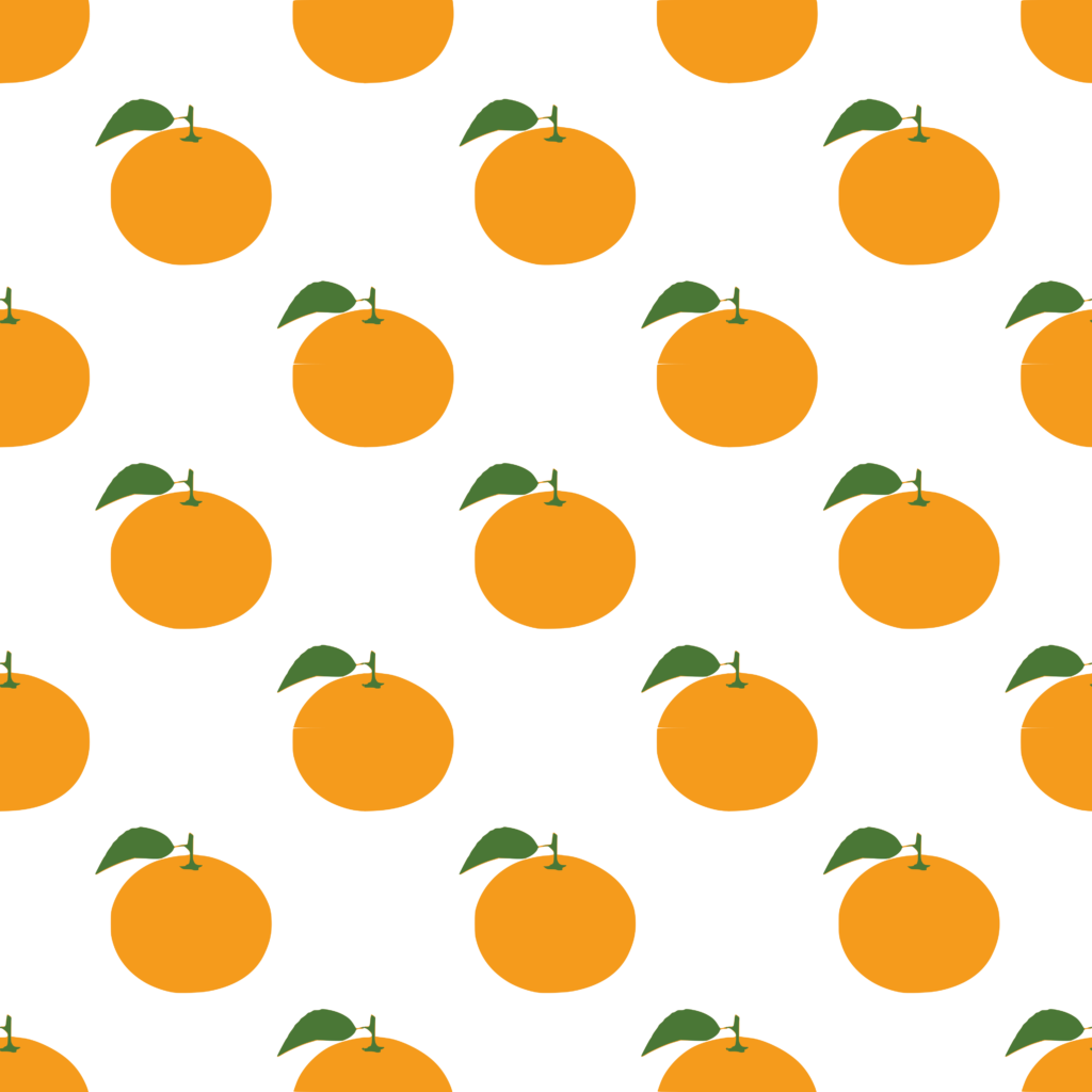 Fundo de frutas laranja