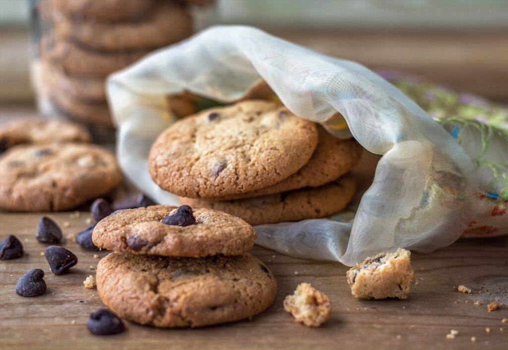 Imagens de cookies de chocolate