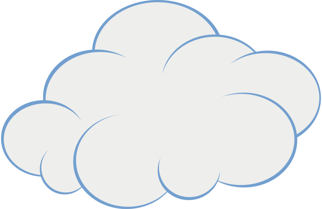 Imagem de desenho de nuvem