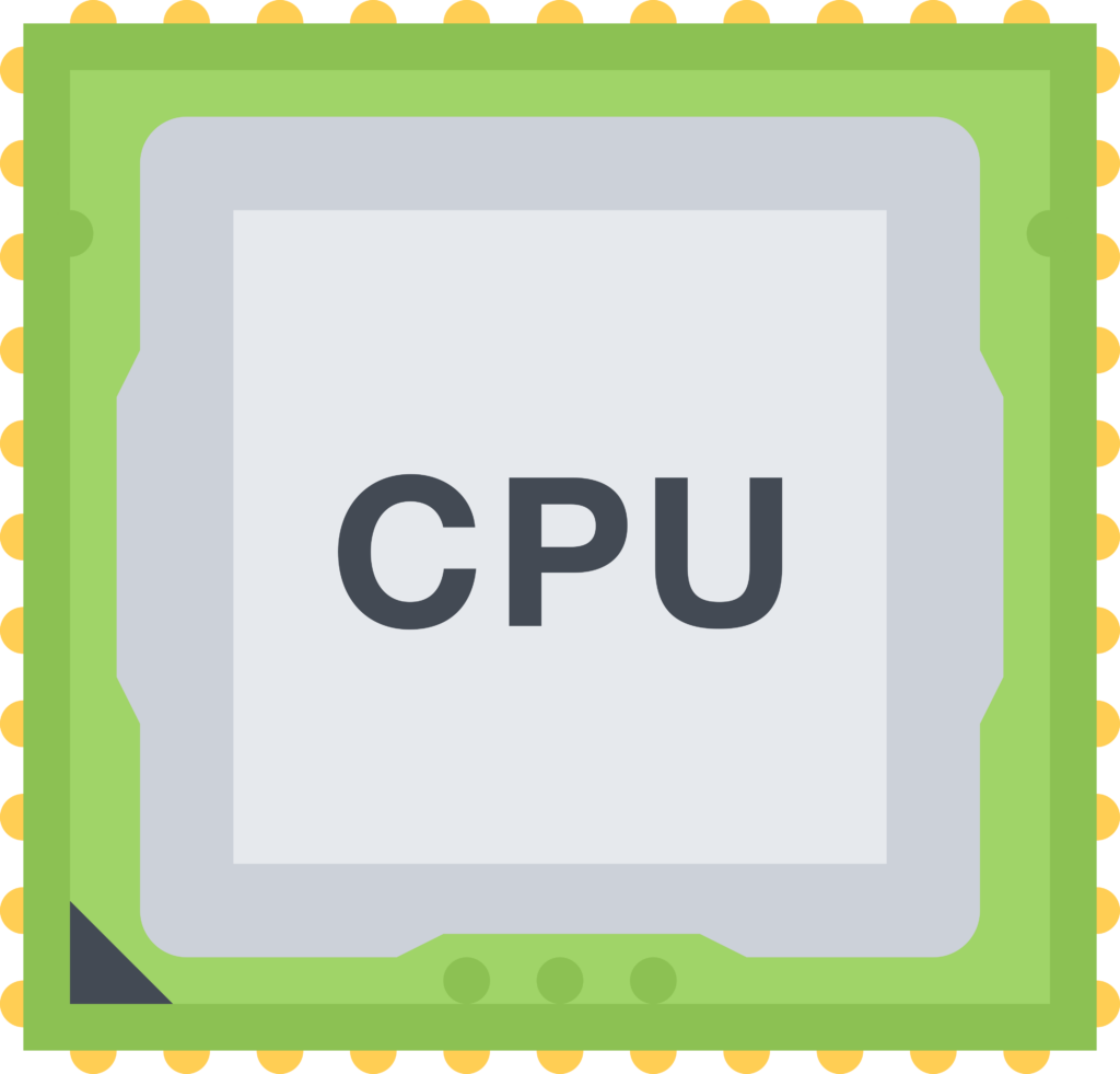 Desenho de CPU - Processador de Computador