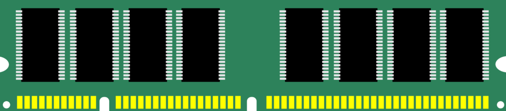 Ilustração de Módulo de Memória RA