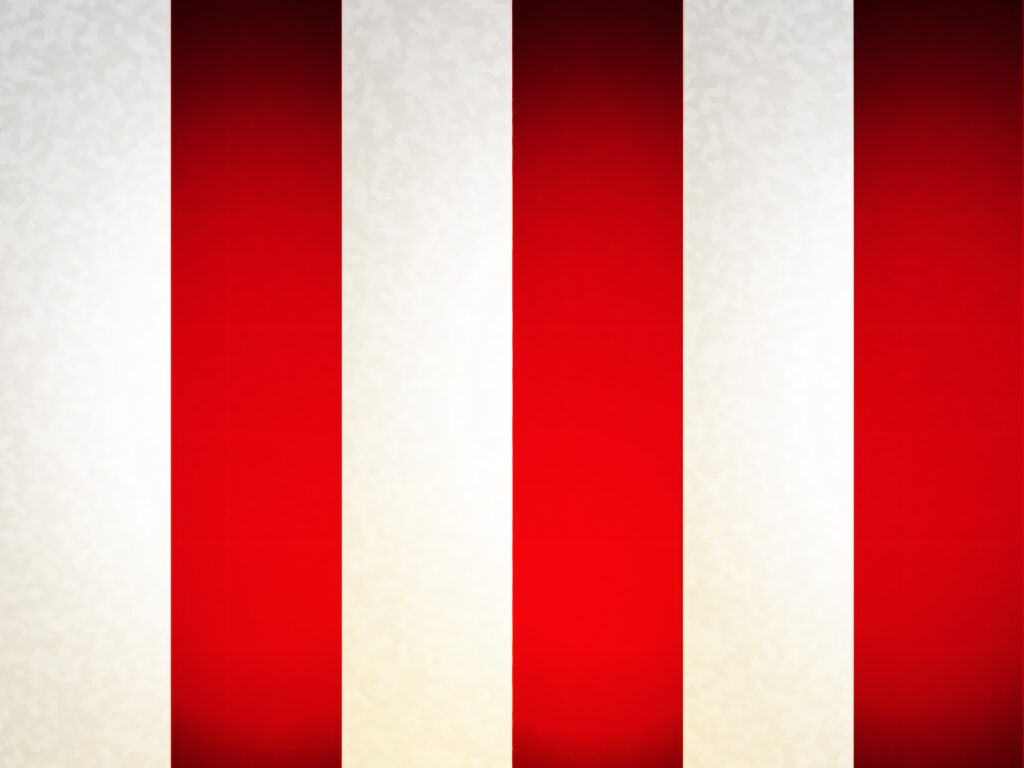 Padrão Listrado Vermelho e Branco - Design Abstrato