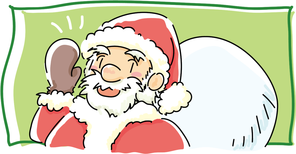 Papai Noel Descontraído